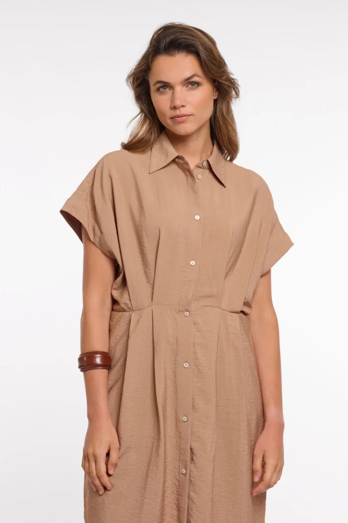RINO&PELLE HELIEN PLAIN COLOR DRESS