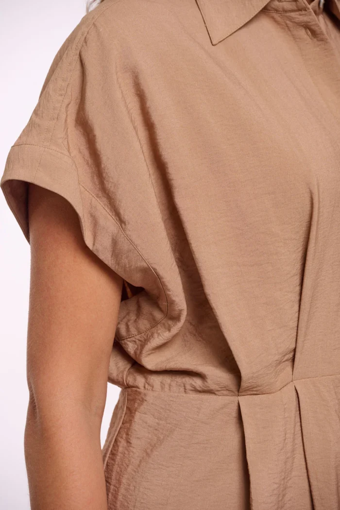 RINO&PELLE HELIEN PLAIN COLOR DRESS