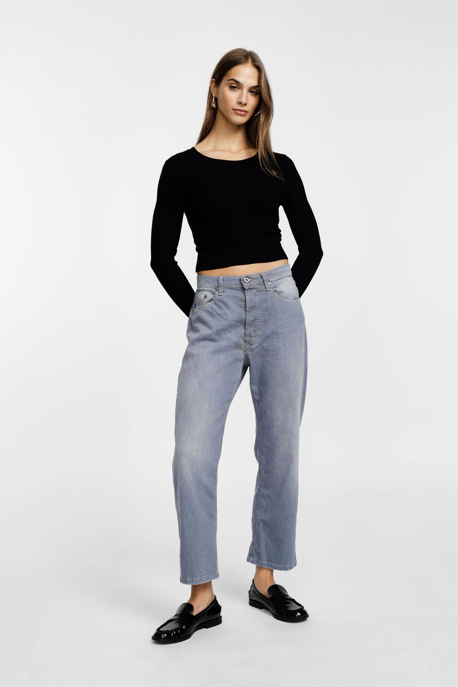 PLEASE STRAIGHT LEG JEANS