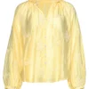 SMASHED LEMON AIRY BOHO BLOUSE