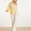 SMASHED LEMON AIRY BOHO BLOUSE