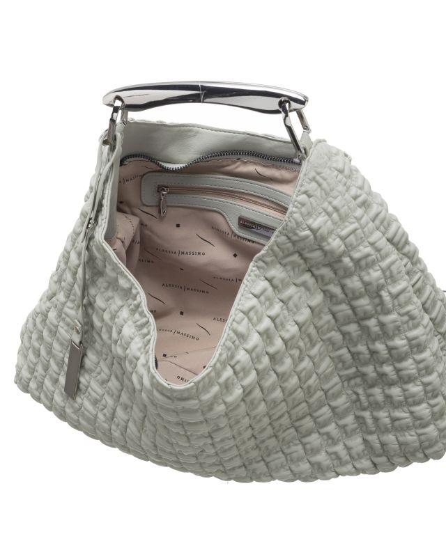 CACHE CACHE ALESSIA MASSIMO HANDBAG GREEN