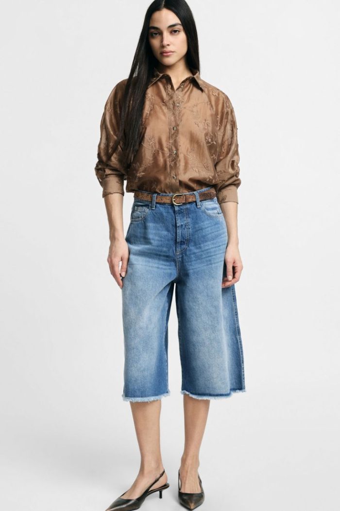 PLEASE RICAMATO SHIRT