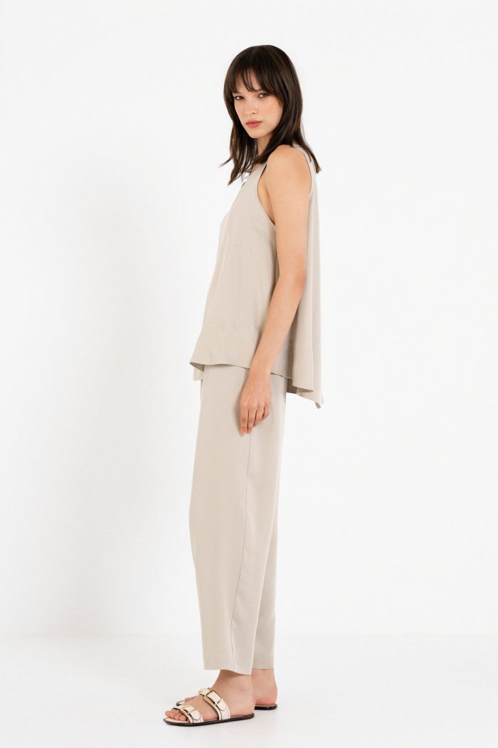 PHILOSOPHY LYOCELL REGULAR PANTS