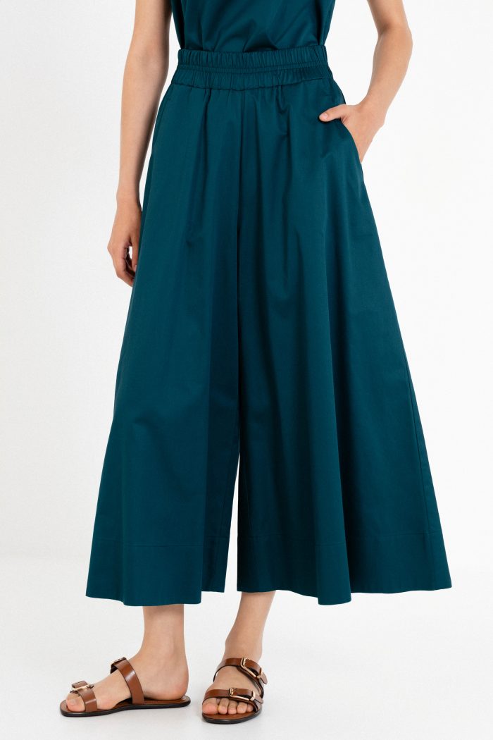 PHILOSOPHY POPLIN JUPE CULOTE