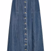 ATELIER REVE IRRISLE JEAN SKIRT