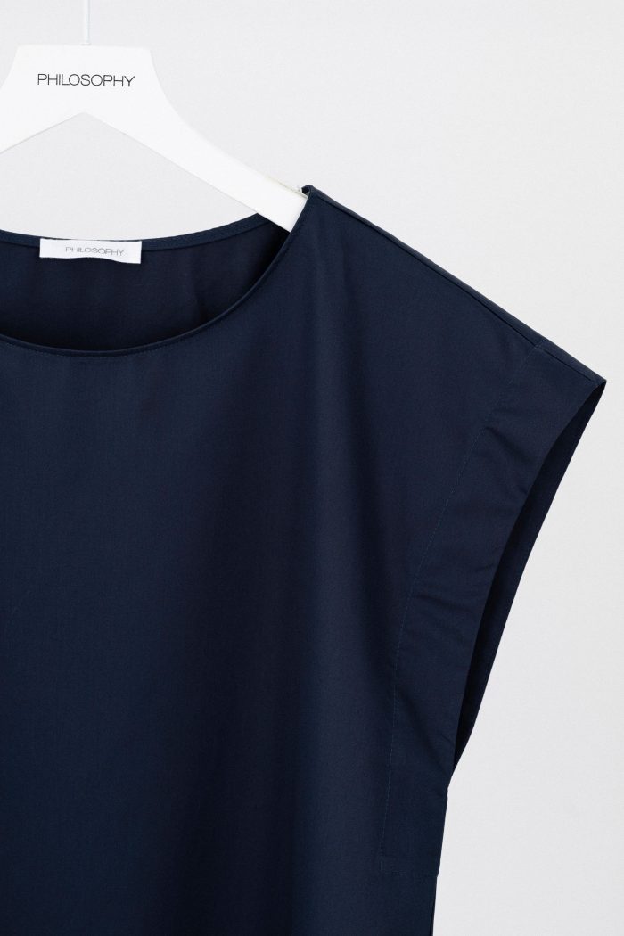 PHILOSOPHY POPLIN LOOSE TOP