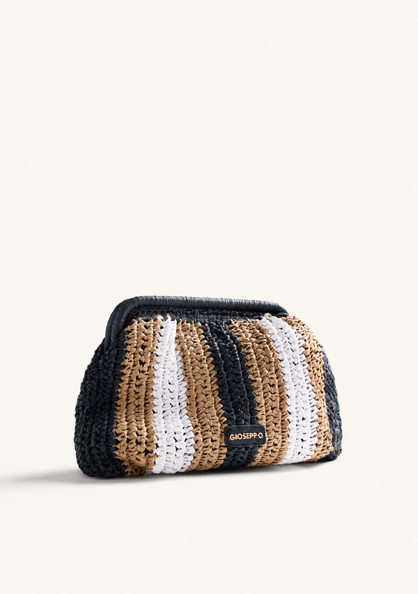 GIOSEPPO STRIPED BRAIDED HANDBAG MATUNDA