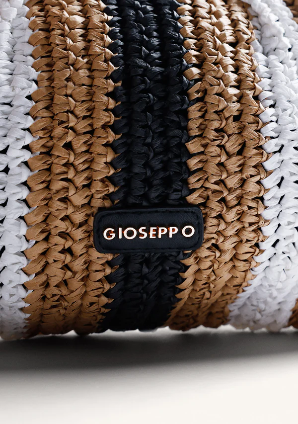 GIOSEPPO STRIPED BRAIDED HANDBAG MATUNDA