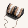 GIOSEPPO STRIPED BRAIDED HANDBAG MATUNDA