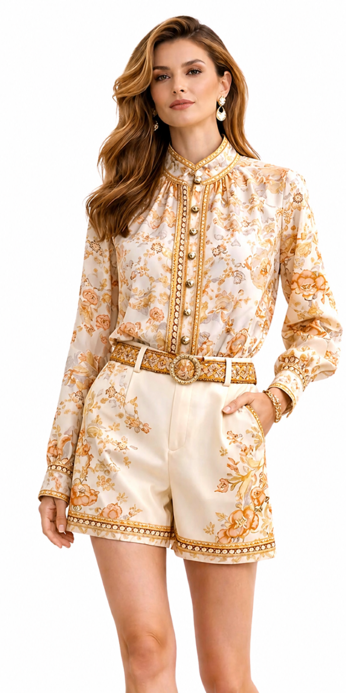 ANASTASIA+ME SET SHIRT WITH SHORTS