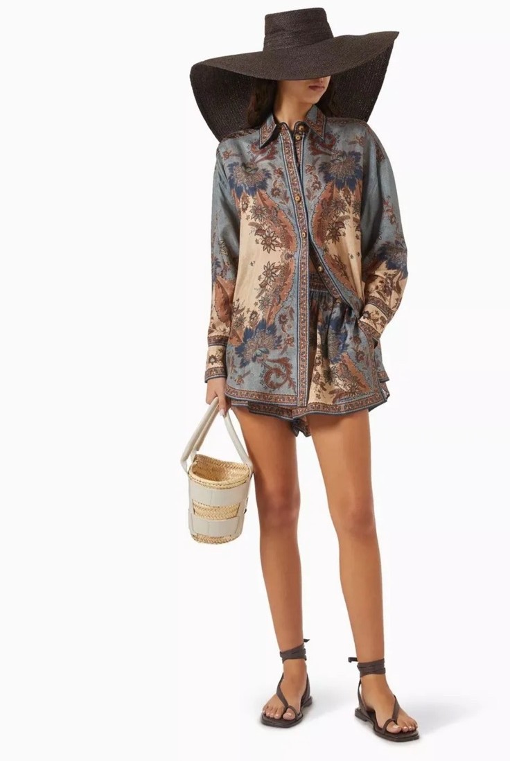 ANASTASIA+ME SET OVERSIZE SHIRT AND SHORTS