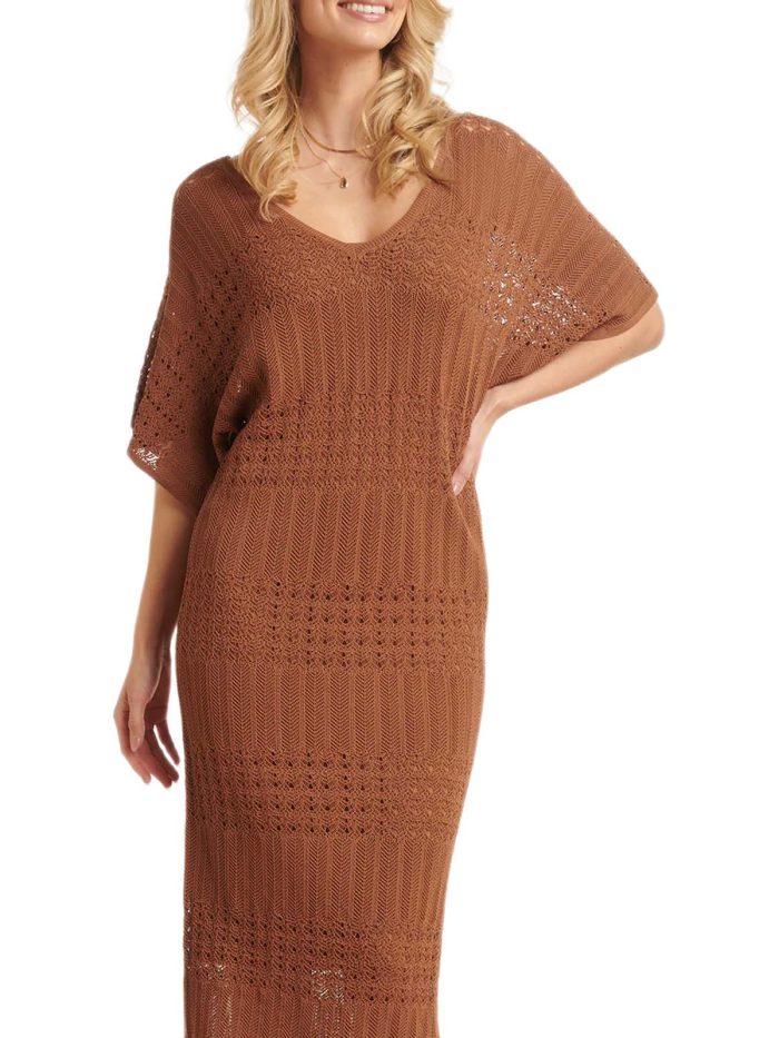 SMASHED LEMON KNIT DRESS