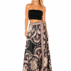 PAHIESA LONG SILK  SKIRT