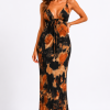 ANASTASIA+ME WATERCOLOR MAXI DRESS