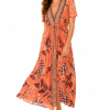 PAHIESA MAXI SHORT SLEEVE DRESS
