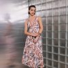 CACHE CACHE COTTON PRINT DRESS