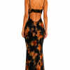 ANASTASIA+ME WATERCOLOR MAXI DRESS
