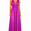 ΜΑGENTA SOPHISTICATED GLAM DRESS