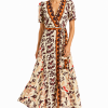 PAHIESA MAXI SHORT SLEEVE DRESS