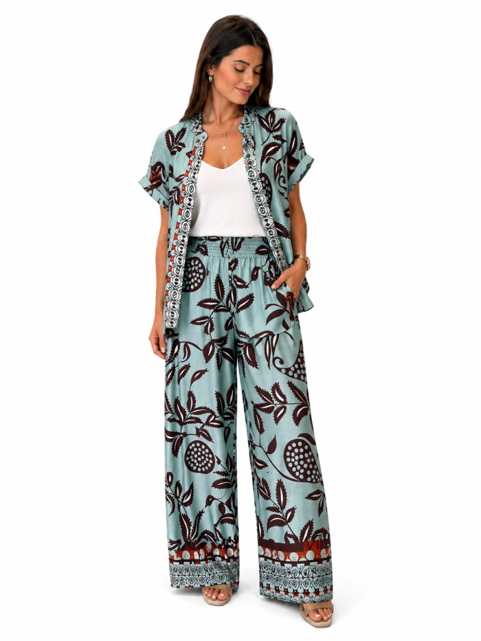 ΠΑΝΤΕΛΟΝΑ ΤΥΡΚ PAHIESA RESORT PRINT PANT