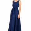 PHILOSOPHY SATIN ECOVERO SLEEVELESS DRESS