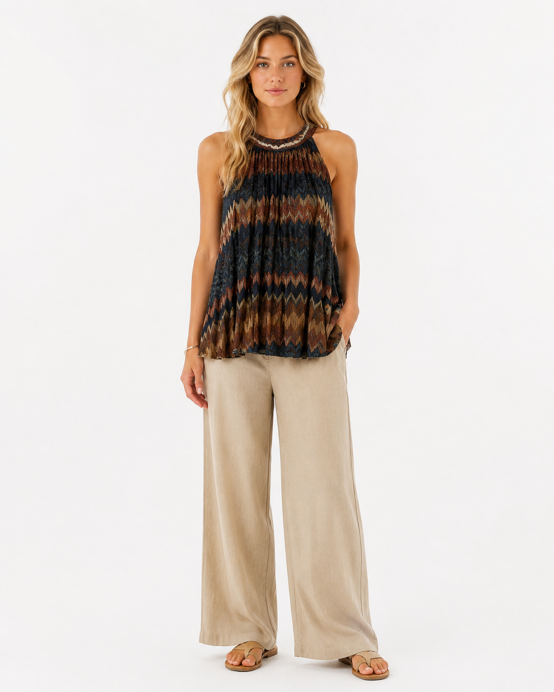 RIVIERA WAVE BLOUSE