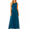 3333 TULLE MAXI DRESS