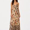 PAHIESA PRINTED  SLIP DRESS A-LINE