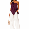 AS MPO ANASTASIA+ME ONE SHOULDER ASYMMETRIC TOP