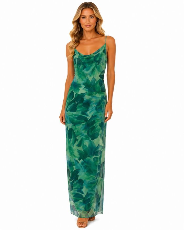WHISPER  TULLE EVENING DRESS