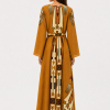 PAHIESA ETHNIC COTTON WRAP MAXI DRESS