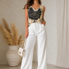PAHIESA  ELEGANT SLEEVELESS TOP
