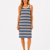 ΜΠΛΕΕΕΕΕΕ RIVIERA MIDI DRESS