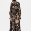 PAHIESA SILK-COTTON PRINTED MAXI DRESS