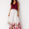 ANASTASIA+ME FLORAL MIDI SKIRT