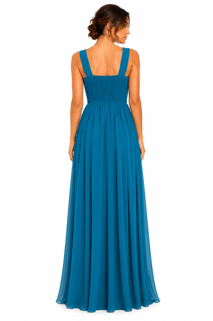 ANASTASIA+ME DRESS WITH SMOCKED BACK