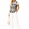 ANASTASIA+ME FLORAL PRINT SHIRT