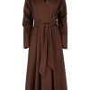 PHILOSOPHY POPLIN WRAP DRESS