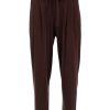 PHILOSOPHY RIB SANDWASHED PLEATED PANTS
