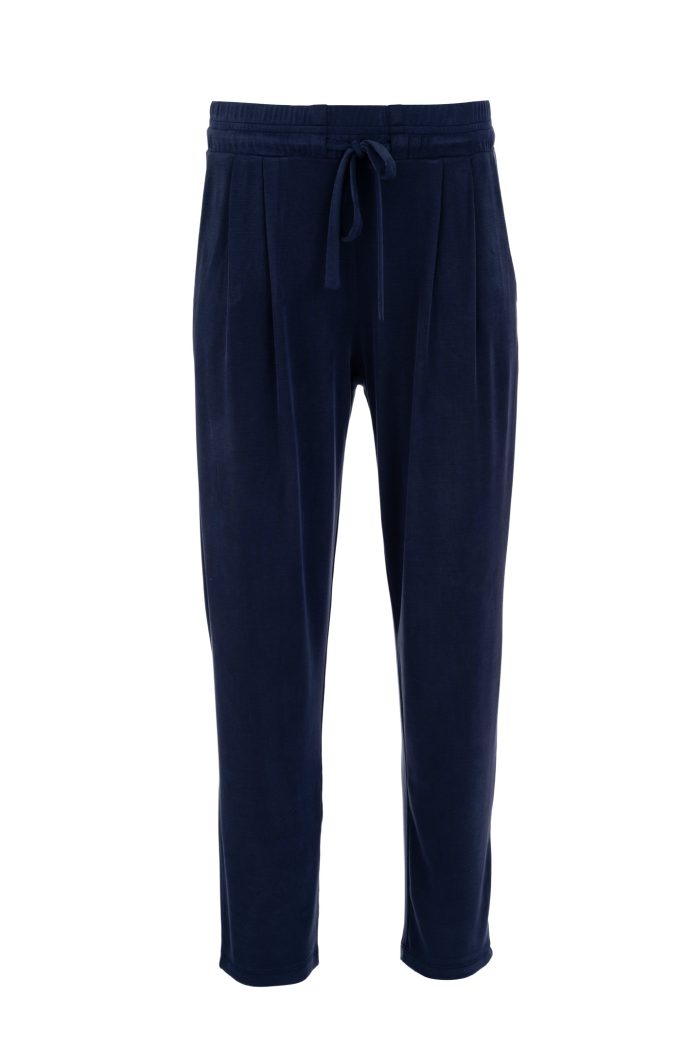 PHILOSOPHY RIB SANDWASHED PLEATED PANTS