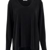 PHILOSOPHY CUPRO PIQUE V NECK TOP
