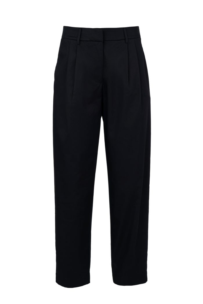 PHILOSOPHY POPLIN PLEATED PANTS