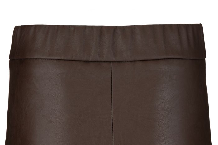 PHILOSOPHY LEATHER SLIM FIT PANTS