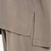 PHILOSOPHY CUPRO PIQUE V NECK TOP