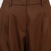 PHILOSOPHY POPLIN PLEATED PANTS