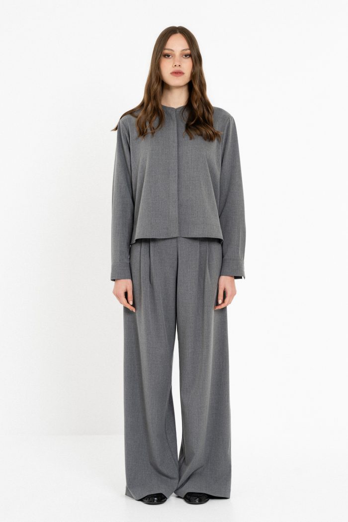 PHILOSOPHY LIGHT T/R CROPPED SHIRT