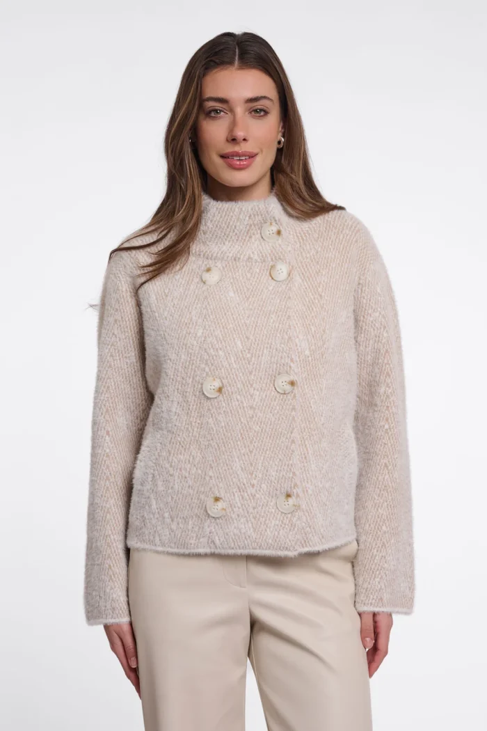 Beth.5012611_Beige-herringbone_01 RINO&PELLE BETH JACKET