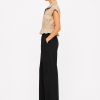 ANASTASIA+ME ZIP-UP PEPLUM SHIRT