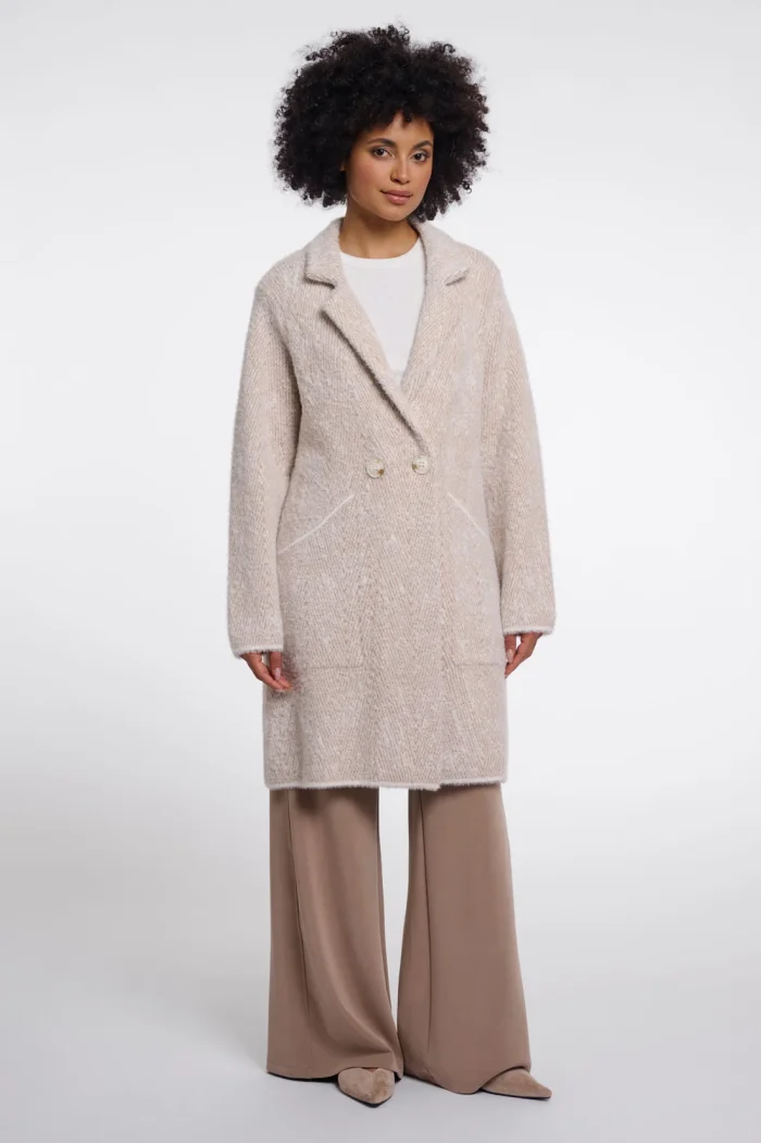 Madina.5012611_Beige-herringbone_01 RINO&PELLE MADINA CARDIGAN